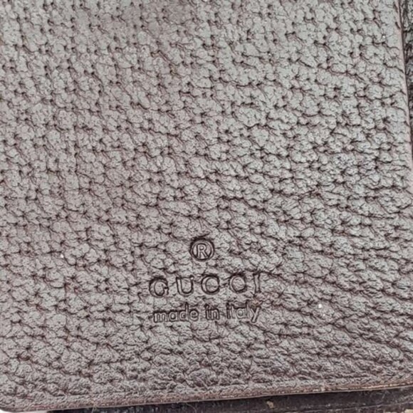 Gucci Canvas Leather Key Case - Picture 11 of 12